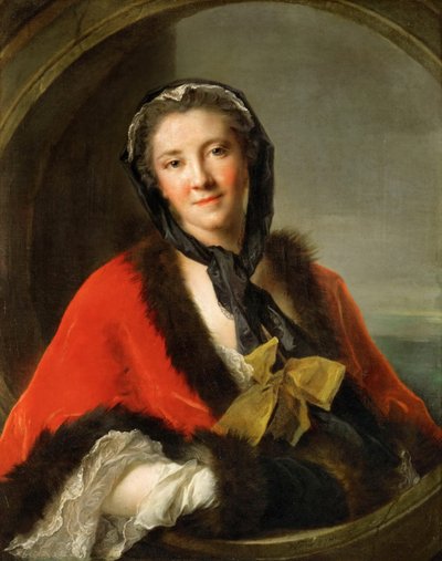 Kontes Tessin, 1741. by Jean Marc Nattier