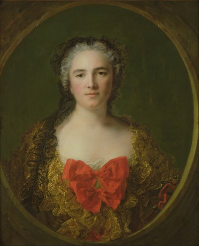 Portre olduğu tahmin edilen Louise-Elisabeth de La Chastre, Marquise de Dreux-Breze, 1749 by Jean-Marc Nattier