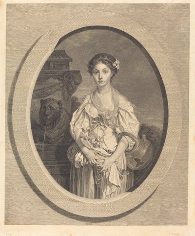 kırık sürahi by Jean Massard after Jean Baptiste Greuze