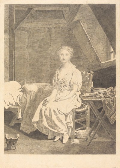 tereddütlü erdem by Jean Massard after Jean Baptiste Greuze