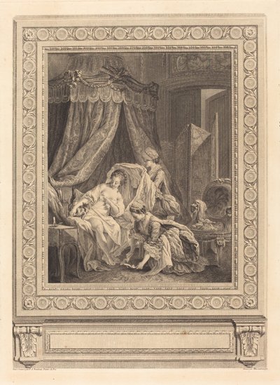 uyanmak by Jean Massard after Pierre Antoine Baudouin
