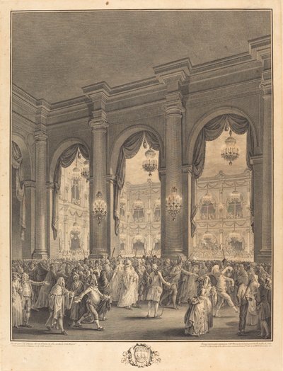 maskeli top by Jean Michel Moreau