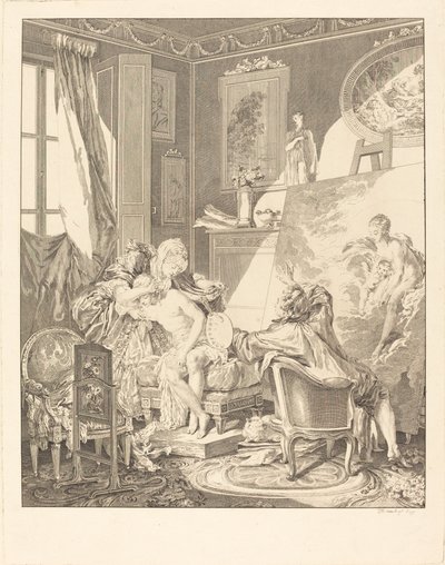 dürüst model by Jean Michel Moreau after Pierre Antoine Baudouin