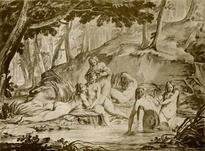 banyo perileri by Jean Michel the Younger Moreau