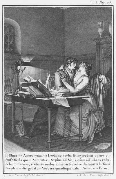 Heloise ve Abelard çalışmalarında, 