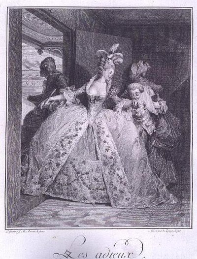 Veda, Robert Delaunay (1749-1814) tarafından kazınmış by Jean Michel the Younger (after) Moreau