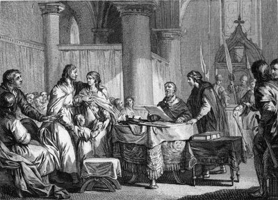 Kardeşi Pepin III dit Pepin le Brief (714-768), 747 adına Austrasia sarayının belediye başkanı Carloman