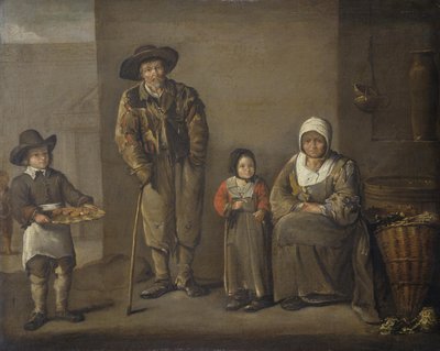 Jean Michelin - Bir Köylü Ailesi, NGI.1378 by Jean Michelin