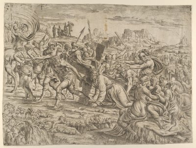 Haçın Taşınması, 1544. by Jean Mignon