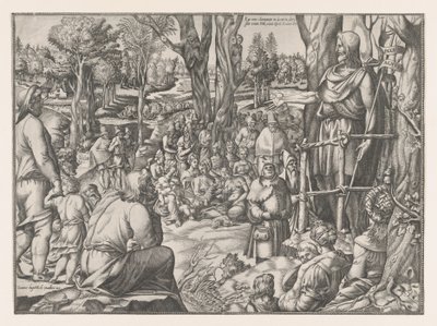 John Çölde Vaaz Etmek, 1535-55. by Jean Mignon