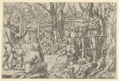 John Çölde Vaaz Etmek, 1535-55. by Jean Mignon