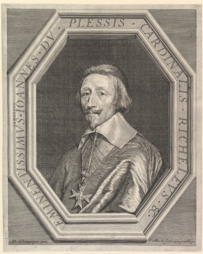 Kardinal de Richelieu. by Jean Morin