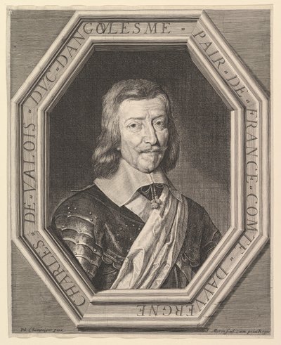 Charles de Valois, Angoulême Dükü. by Jean Morin