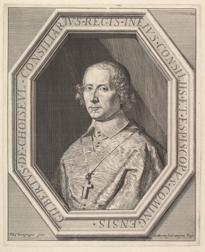 Gilbert de Choiseul-Praslin, Comminges Piskoposu. by Jean Morin