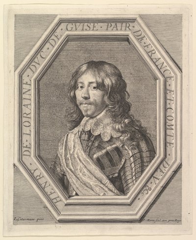 Lorraine Henry II, Guise Dükü. by Jean Morin