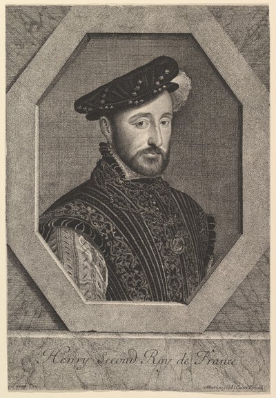 Fransa Kralı II. Henry. by Jean Morin