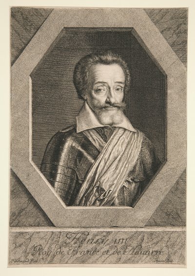 Henry IV, Fransa Kralı by Jean Morin