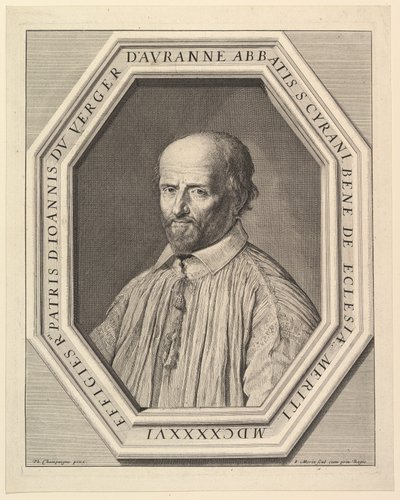 Jean Duvergier de Hauranne, Saint-Cyran Başrahibi. by Jean Morin