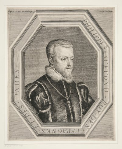 İspanya Philip II by Jean Morin
