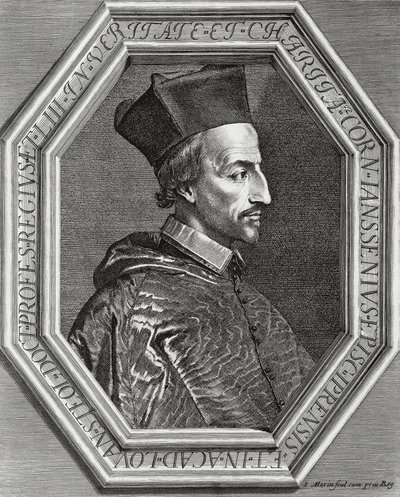 Corneille Janssens'in Portresi (Cornelius Jansen by Jean Morin