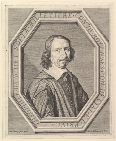 Theophile Brachet de la Milletiere, kralın danışmanı. by Jean Morin
