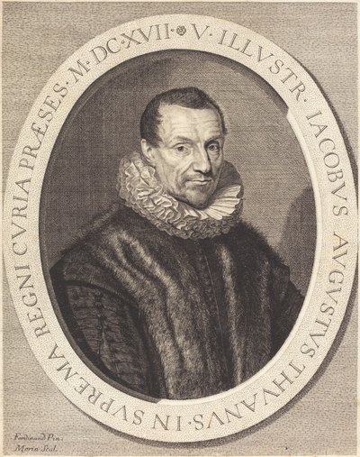 Jacques Auguste de Sen by Jean Morin after Louis Elle I