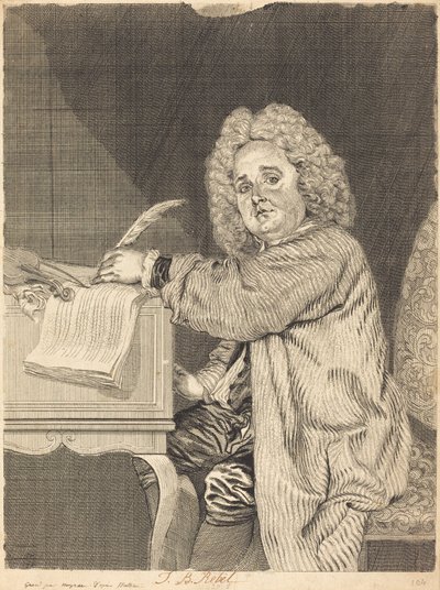 J.-B. İsyancı by Jean Moyreau, Antoine Watteau
