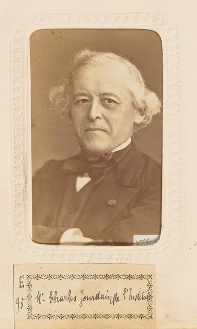 Charles Jourdain, Institut