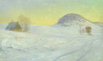 Karda Şahin Dağı (tuval üzerine yağlı boya) by Jean Paul Kayser