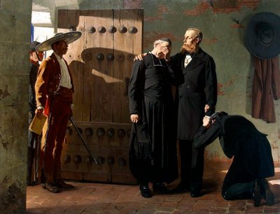 İnfazdan Önce Meksika İmparatoru Maximilian