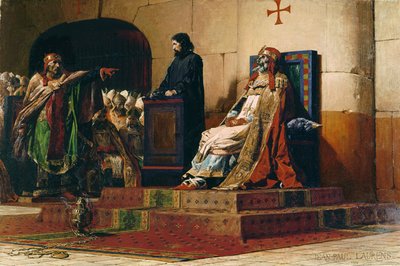Papa Formosus ve Stephen VII, 1870 by Jean Paul Laurens