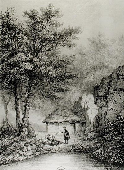 Jean-Jacques Rousseaus (1712-78) Ermenonville