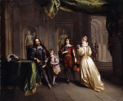 Kral Charles Çocuklarından Ayrılırken, c.1721 by Jean Raoux