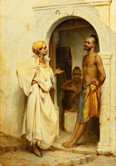 Flört, by Jean Raymond Hippolyte Lazerges