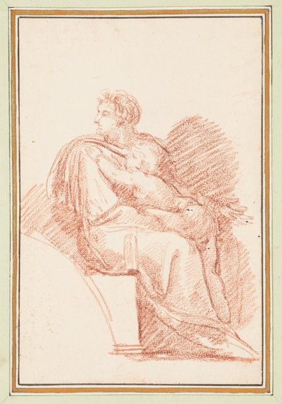 Josiah kollarında Jechoniah ile, Michelangelo tarafından Sistine Şapeli tavanından Mesih