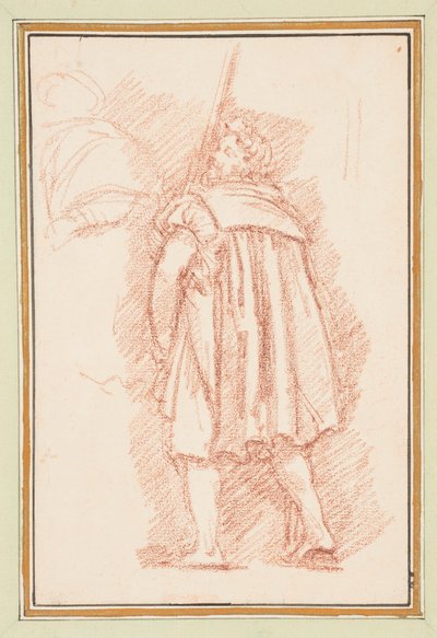 Rönesans elbiseli erkek figürü by Jean Robert Ango