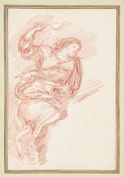 Kamçılı cüppeli figür by Jean Robert Ango