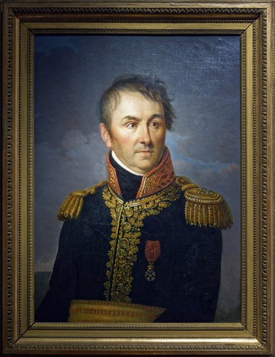 Büyük üniformalı tümgeneral, c.1800-15 (tuval üzerine yağlı boya) by Jean Sebastien Rouillard
