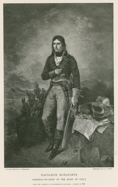 Napolyon Bonapart by Jean Sebastien Rouillard