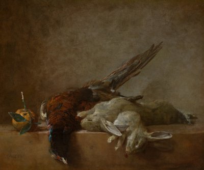 Oyunla Natürmort, muhtemelen 1750