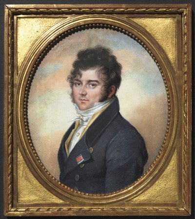 Bir Adamın Portresi, c. 1810. by Jean Urbain Guerin