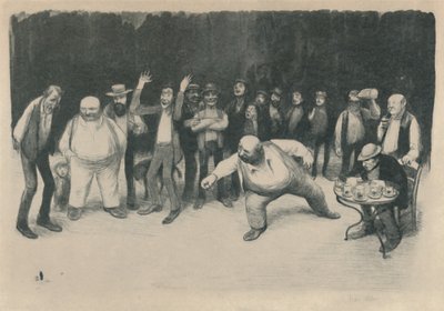 Mantar Oyuncuları, 1919 by Jean Veber