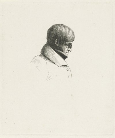 Portret van Constant Polari by Jean Zacherie Mazel