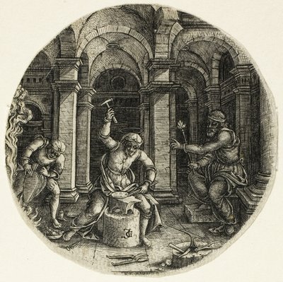 Aziz Eligius ve Kral Dagobert by Jean de Gourmont