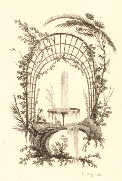 pergola altında çeşme by Jeanne Deny