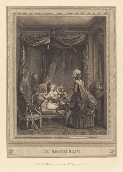 Restoran by Jeanne Deny or Martial Deny after Niclas Lafrensen II