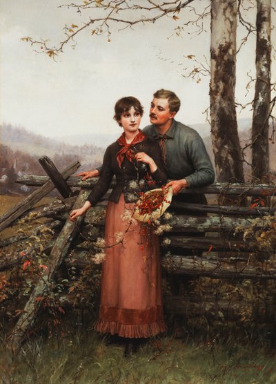 Bir şapka dolusu acı tatlı by Jennie Augusta Brownscombe
