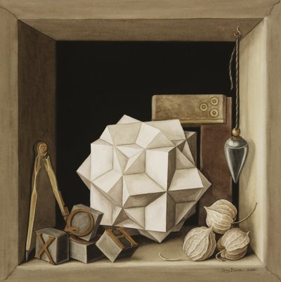 Geometri, 2004 (kağıt üzerinde wc) by Jenny Barron