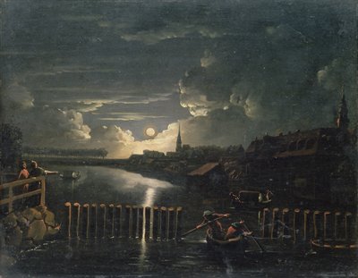 Binnenalster, 1764 by Jens Juel