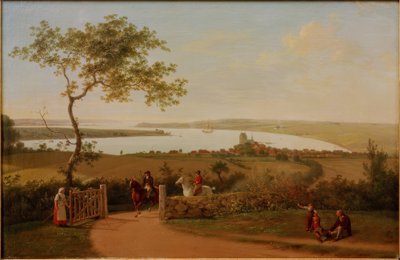 Middelfart yakınlarındaki bir tepeden Küçük Kuşak